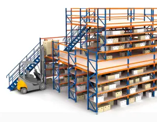 Стеллаж мезонин 